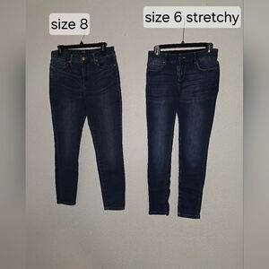 Women's Jean Bundle. Methera And NYJD Sizes 6 And 8. Does Have Some Stretch.